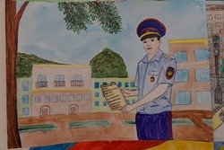 Чернянские дети представят 10 работ на областной этап конкурса «Полицейский Дядя Стёпа»